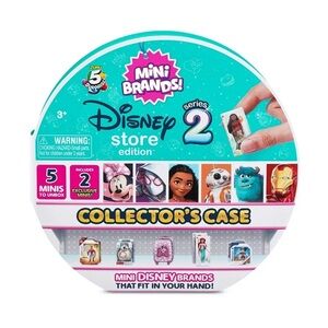 NIB Mini Brands Disney Store Series 2 Collector's Case